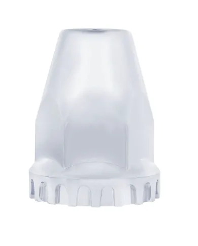 UP10748B-1-1/2" X 2-3/4" Chrome Plastic Original Nut Cover - Push-On (Bulk)