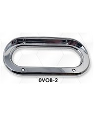 LNC0VOB-2 - Oval Lt. Bezel w/Visor