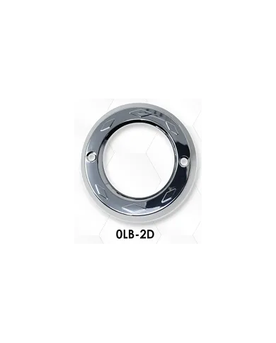 LNC0LB-2D - 2" Lt. Bezel w/Diamond Pattern