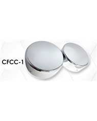 LNCCFCC-1 - Chrome Plated Billet Aluminum KW Fuel Cap Cover (Set of 2)