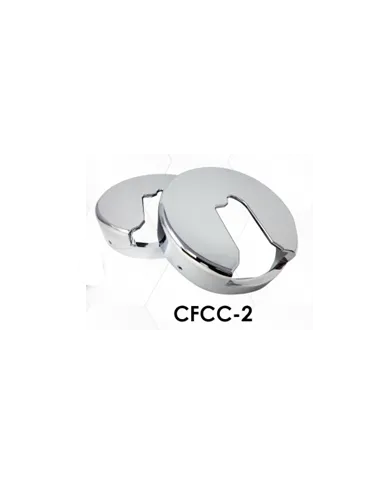 LNCCFCC-2 - Chrome Plated Billet Aluminum PB Fuel Cap Cover (Set of 2)