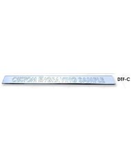 LNCDTF-C - Chrome Plated Billet Aluminum Door To Floor Plate (Custom) (Set of 2)