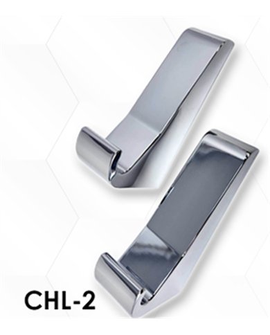 LNCCHL-2 - Chrome Plated Billet Aluminum Hood Latch for Pete & KW (Set of 2)