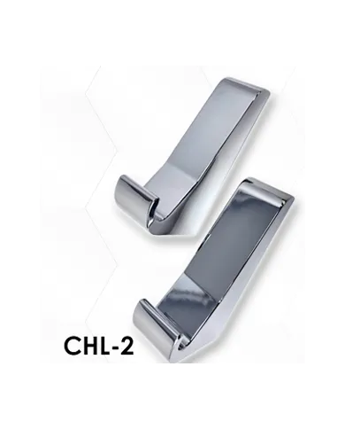 LNCCHL-2 - Chrome Plated Billet Aluminum Hood Latch for Pete & KW (Set of 2)