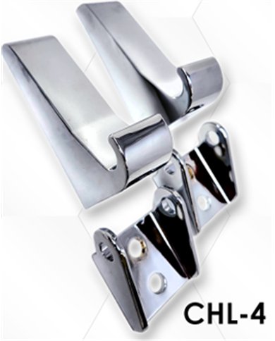 LNCCHL-4 - Chrome Plated Billet Aluminum Hood Latch for Pete & KW (Set of 4)