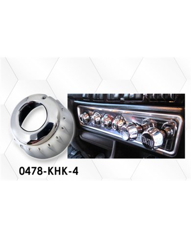 LNC0478-KHK-4 - 06 & Up KW Heater Control Knob w/Mouse Cover (Pack of 4)