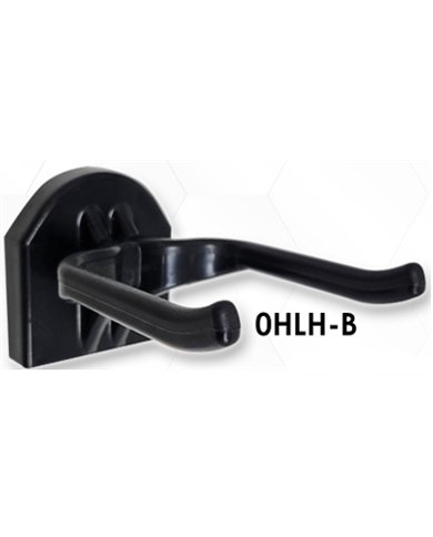 LNC0HLH-B - Magnetic Hard Locking Hanger (Black)