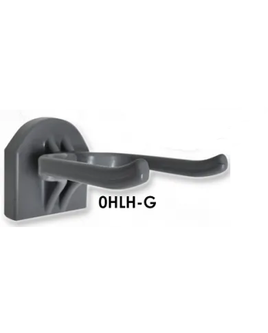 LNC0HLH-G - Magnetic Hard Locking Hanger (Gray)