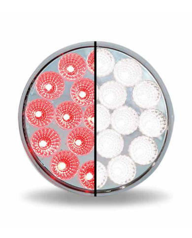 TXTLED-4X40 - 4" Dual Red/White Stop, Turn & Tail LED (19 Diodes)