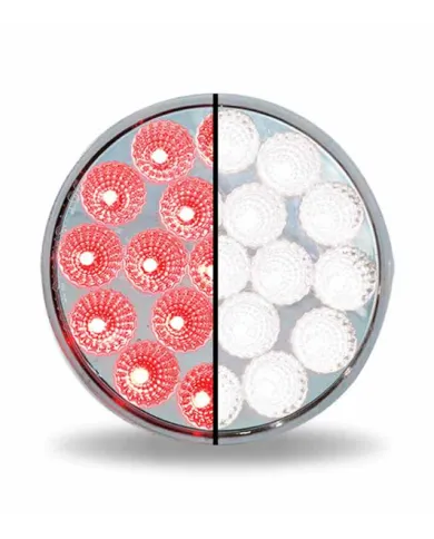 TXTLED-4X40 - 4" Dual Red/White Stop, Turn & Tail LED (19 Diodes)