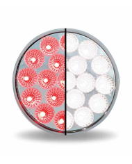TXTLED-4X40 - 4" Dual Red/White Stop, Turn & Tail LED (19 Diodes)