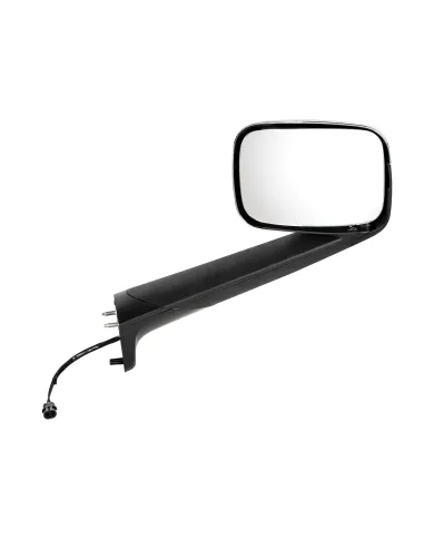 UP42845-Chrome Hood Mirror With Heated Lens For 2018-2026 Freightliner Cascadia - Passenger
