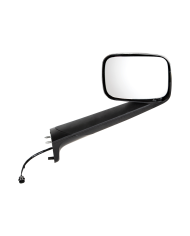 UP42845-Chrome Hood Mirror With Heated Lens For 2018-2026 Freightliner Cascadia - Passenger
