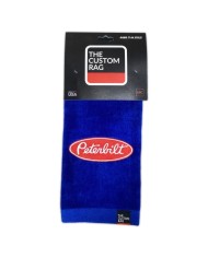 TCR01 -TRUCK RAGS /RED LOGO EMBROI PETERBILT