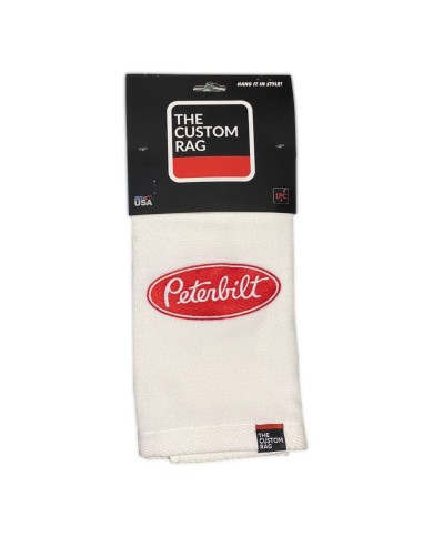 TCR01 -TRUCK RAGS /RED LOGO PETERBILT