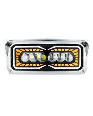 UP35874 -High Power 9 LED Headlight With LED Turn Signal & Position Light-Passenger