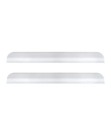 UP29153-430 SS Lower Step Surface Protective Plates For 2018-2026 Freightliner Cascadia (Pair)