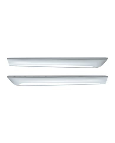 UP42448-Chrome Plastic Door Grab Handle Covers For 2018-2026 Freightliner Cascadia (Pair)