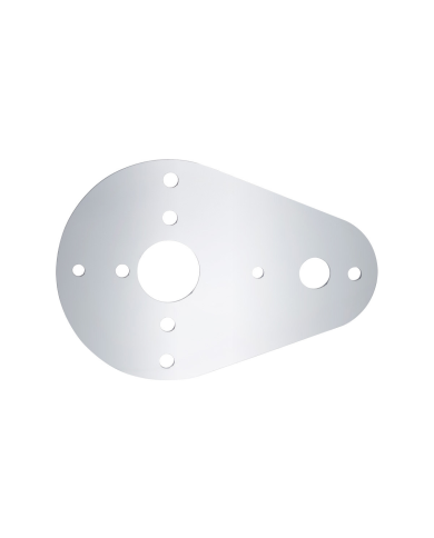 UP34275-304 Stainless Steel Above Door Dome Light Plate For 1994-2026 Kenworth W900