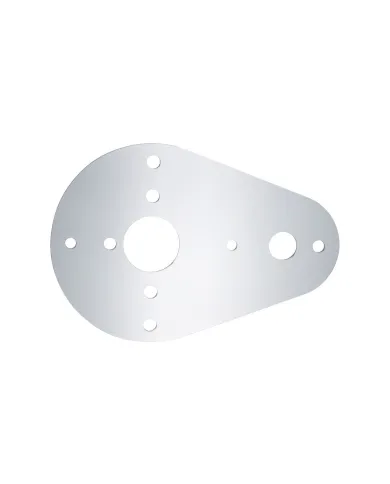 UP34275-304 Stainless Steel Above Door Dome Light Plate For 1994-2026 Kenworth W900