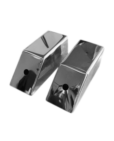 JMLSS-1062 - Stainless Universal Angled Mirror Bracket for Single and Double Stud Mount Light