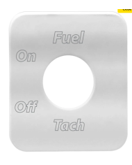 GG68764- Switch Plate Script Fuel
