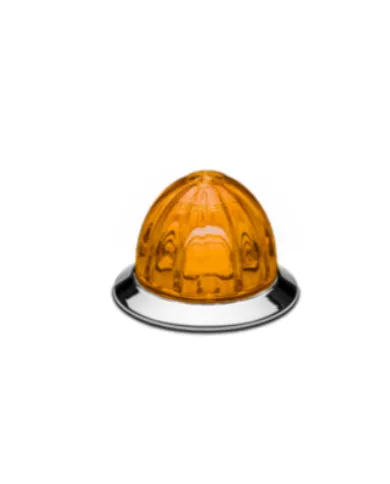 RWHEROAAWMMINI-  MINI WATERMELON LED MARKET LIGHT WITH 3/4" POST MOUNT A/A