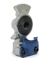 VLV035180-  GLADHAND ALUM.SERV BLUE ,W/FILTER