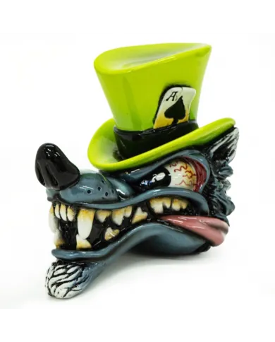 VCSVC112 - Wolf in Top Hat - Nitro Green