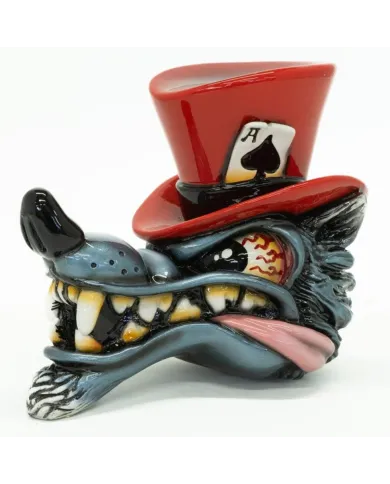 VCSVC115 - Wolf in Top Hat - Race Red