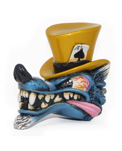 VCSVC120 - Wolf in Top Hat -Gold