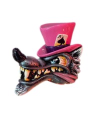 VCSVC117 - Wolf in Top Hat - Pink