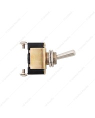 UP40001-2 Pin, 10 Amp - 12V DC On-Off Metal Toggle Switch With 2 Screw Terminals