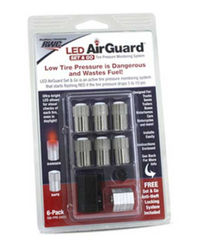 RWCRW-PPK-0403-  6 Pack  AirGuard with Security Lock System