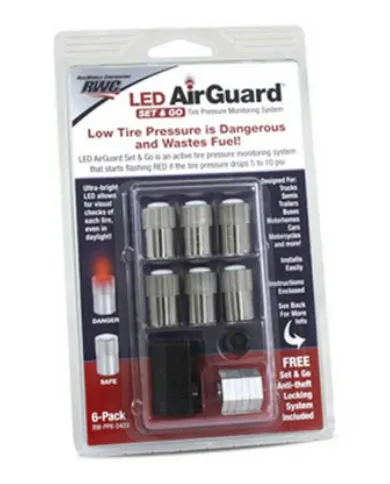 RWCRW-PPK-0403-  6 Pack  AirGuard with Security Lock System