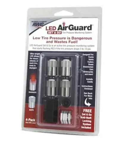RWCRW-PPK-0402-    4 Pack  AirGuard with Security Lock System