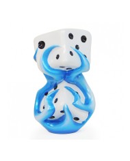 VCSVC016 - Flaming Dice Blue