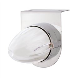 UP34449-SS Bracket With 9 LED Dual Function Watermelon GloLight -Amber LED/Clear Lens