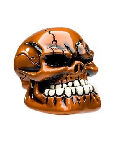 VCSVC082 - Punchy Skull - Metallic Pumpkin Orange