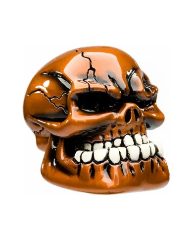 VCSVC082 - Punchy Skull - Metallic Pumpkin Orange