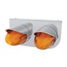 UP34450-SS Bracket With Two 9 LED Dual Function GloLight Watermelon Grakon 1000 Lights & Visors -Amber LED & Lens