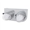 UP34451-SS Bracket With Two 9 LED Dual Function GloLight Watermelon Grakon 1000 Lights & Visors -Clear Lens