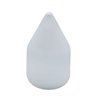 UP10760B-7/16" X 1-1/4" Chrome Plastic Spike Nut Cover - Push-On (Bulk)