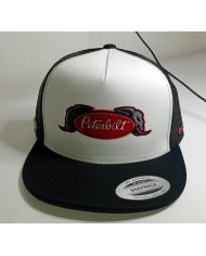 DLKG71- GORRA DE PARCHE PLANCHADO BLACK/WHITE-PETERBILT 71