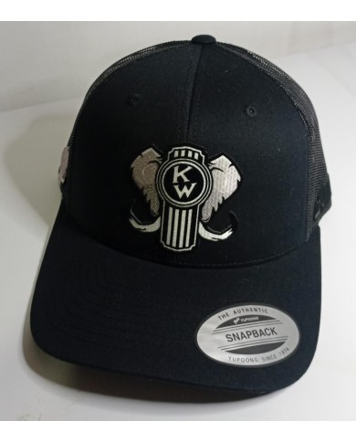 DLKG360- GORRA BLACK CURVA PARCHE PLANCHADO NEGRO KW