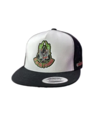 DLKG356- GORRA BLACK LOBO EL AS DEL VOLANTE