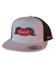 DLKG78 - GORRA SILVER PARCHE PLANCHADO  PETERBILT 78