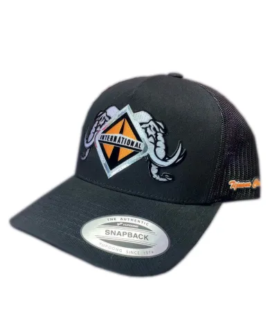DLKG128- GORRA BLACK CURVA PARCHE PLANCHADO-INTER128