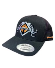DLKG128- GORRA BLACK CURVA PARCHE PLANCHADO-INTER128