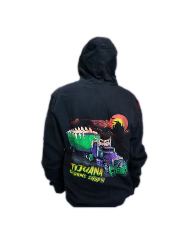 DLKS228- HOODIE BLACK ELVIRA MACK -TCSS228